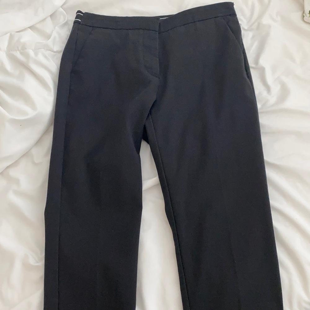 Black slacks with elastic band